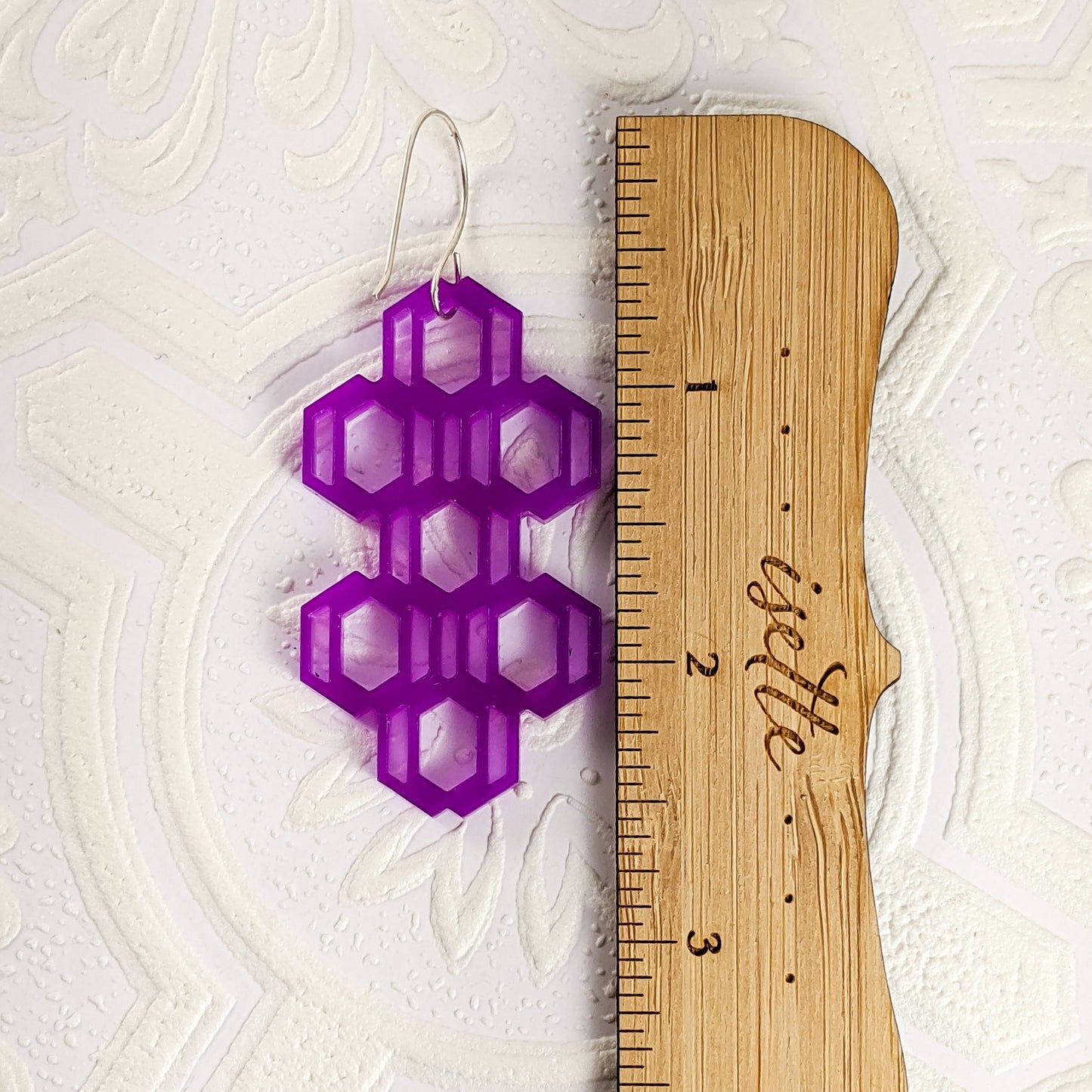 Seeing Double Hexagon Earrings