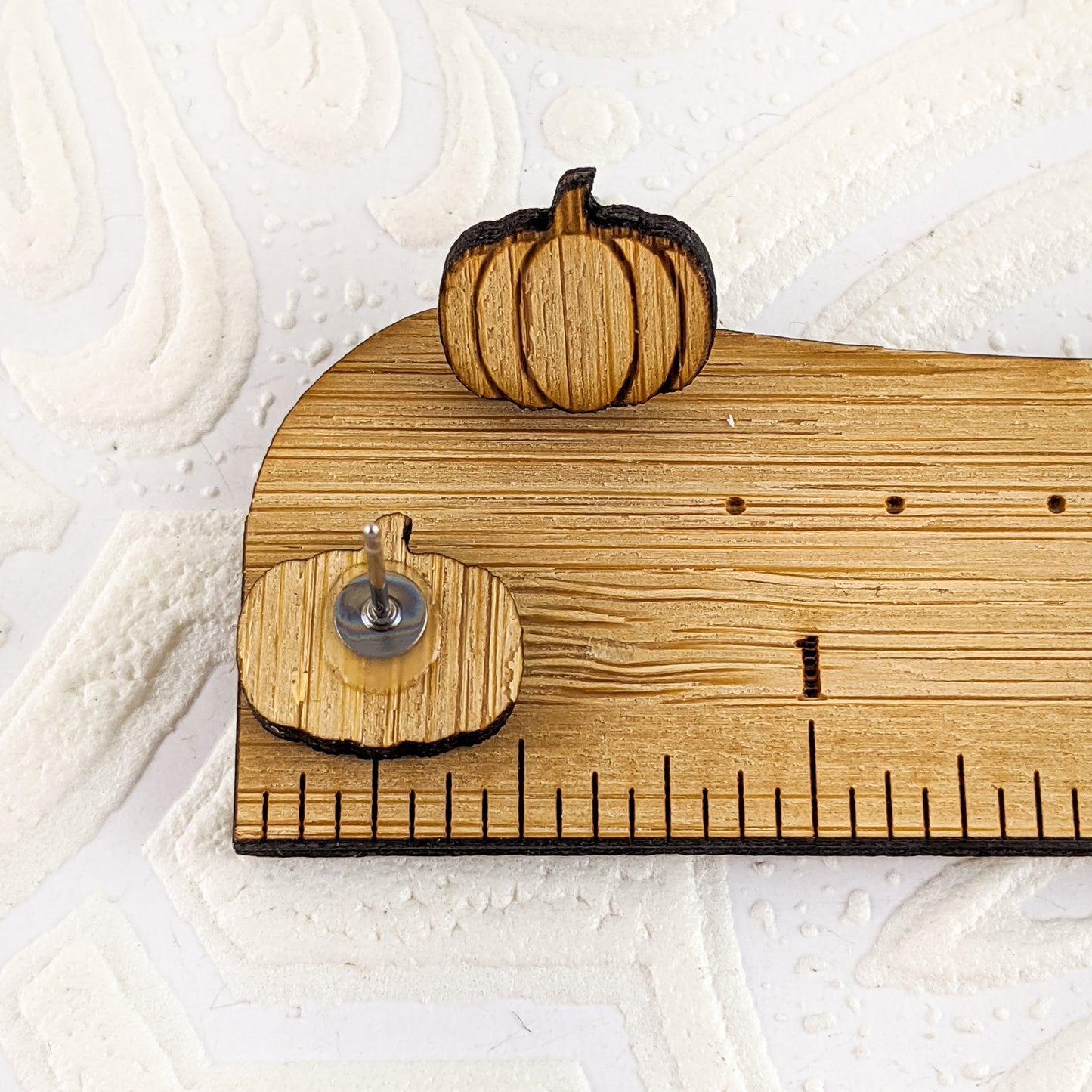 Pumpkin Studs in Bamboo