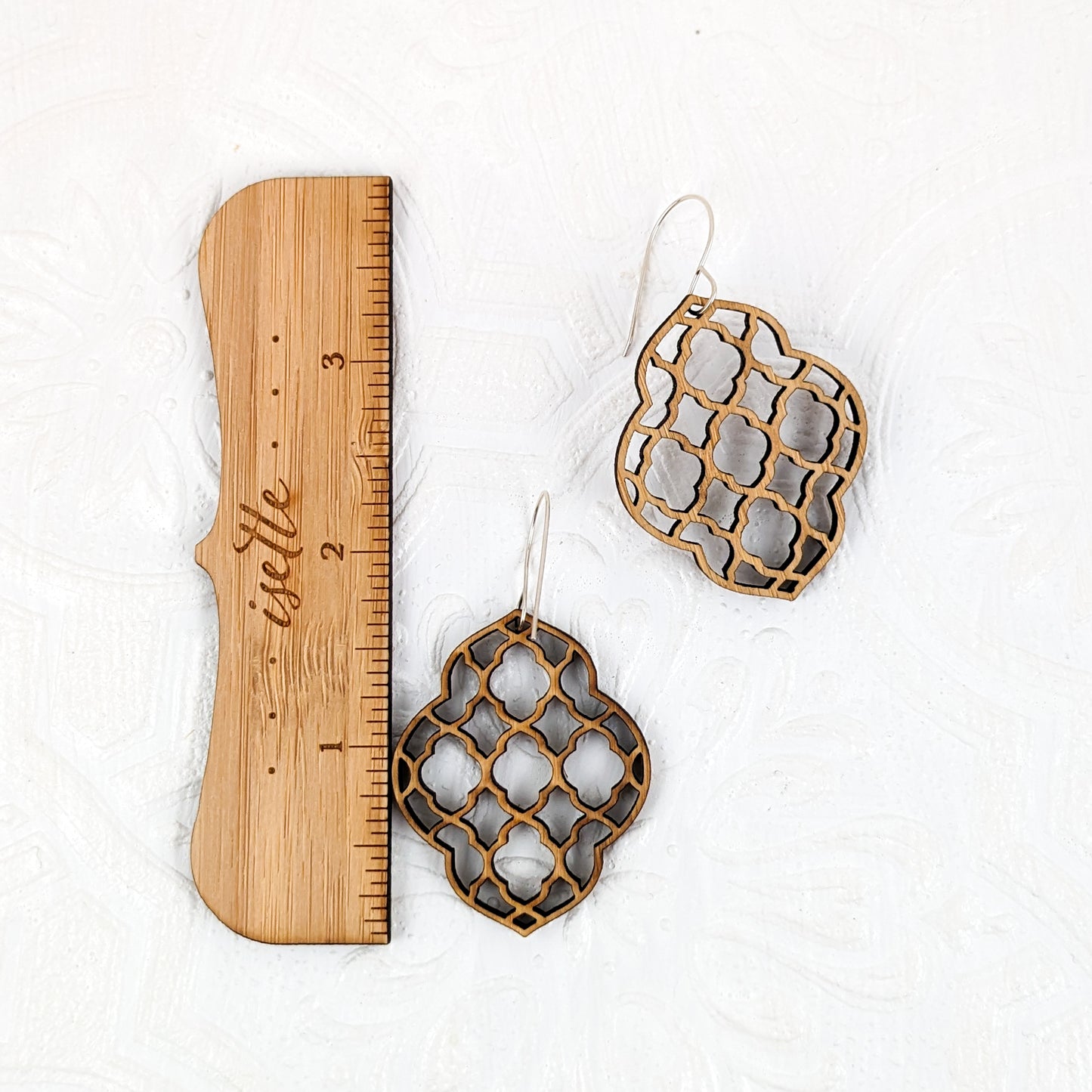 Tesse Earrings in Bamboo